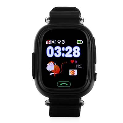 Детские часы с GPS Smart Baby watch Q90 Black