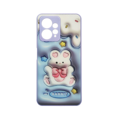 Чехол пластиковый с защитой камеры для Xiaomi Redmi Note 12 