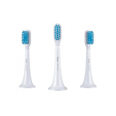 Насадки для зубной щетки Xiaomi Mi Electric Tothbrush T300 T500 Blue (3шт) (MBS301)